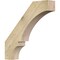 Ekena Millwork 6"W x 32"D x 32"H Balboa Rough Sawn Knee Brace, Douglas Fir BRC06X32X32BOA00RDF - alternate 1